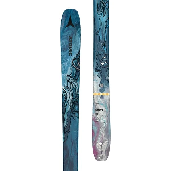 ATOMIC BENT 90 METALIC BLUE/GREY + SALOMON STRIVE 16 GW IRIDESCENT - Image 6
