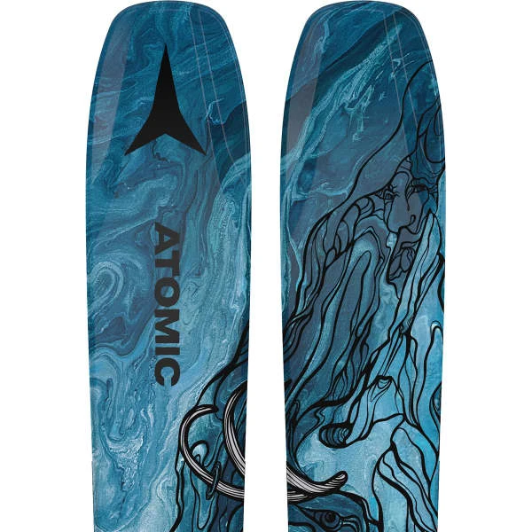 ATOMIC BENT 90 METALIC BLUE/GREY + SALOMON STRIVE 16 GW IRIDESCENT - Image 7