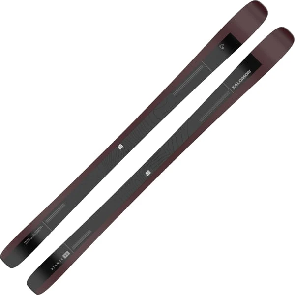 SALOMON N STANCE 90 BLACK/BURGANDY 23