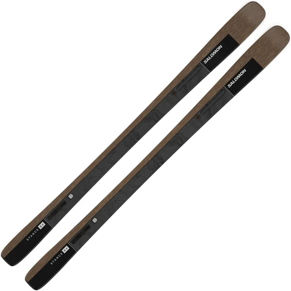 SALOMON N STANCE 84 OTTER/BK/SILV + SALOMON WARDEN MNC 13 BLACK MAT - Image 2