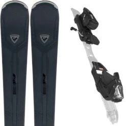 ROSSIGNOL NOVA 14 TI + NX 12 GW B80 BLACK CHROME 24