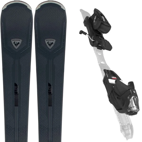 ROSSIGNOL NOVA 14 TI + NX 12 GW B80 BLACK CHROME 24