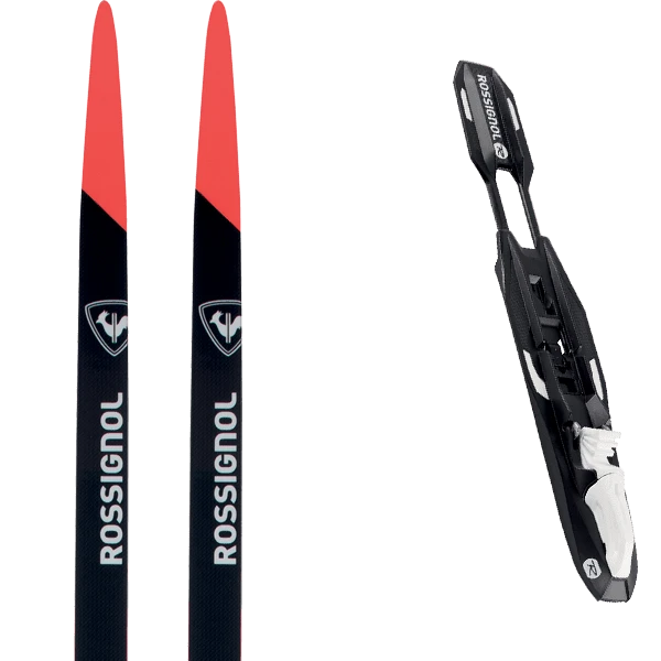ROSSIGNOL DELTA COMP R-SKIN + ROSSIGNOL CONTROL STEP IN