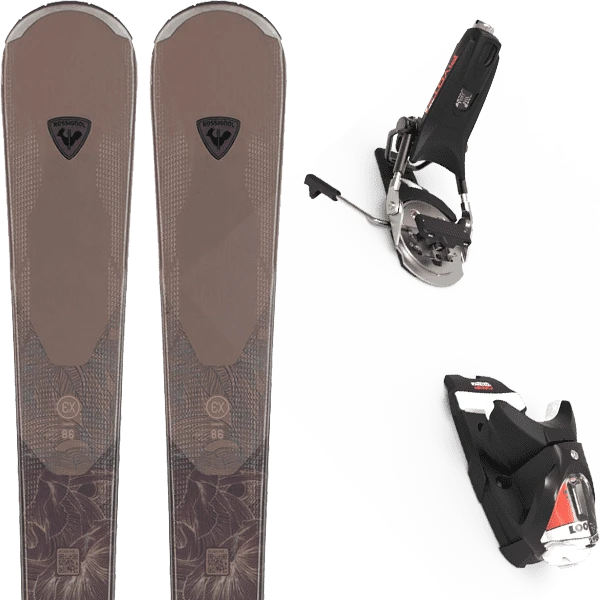 ROSSIGNOL EXPERIENCE W 86 BASALT OPEN + LOOK PIVOT 12 GW B95 BLACK/ICON