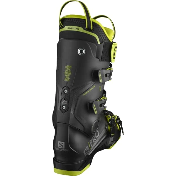 SALOMON S/PRO 110 GW BLACK ACID GREEN DARK SILVER METALLIC 23 - Image 2