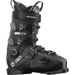 SALOMON S/PRO HV 100 GW BLACK BELLUGA RED 22
